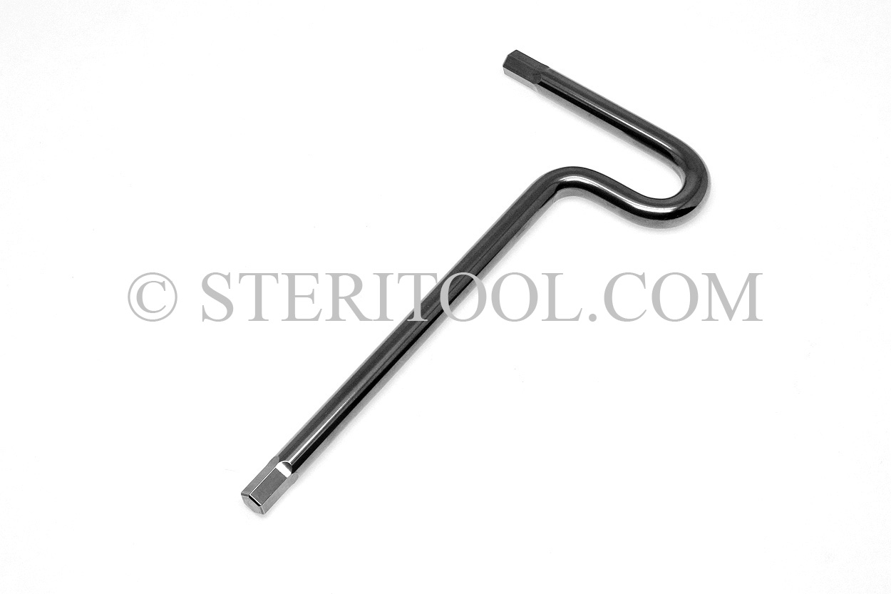 STERITOOL INC 11995SP10 1/4" Stainless Steel 'T' Hex Key, 10